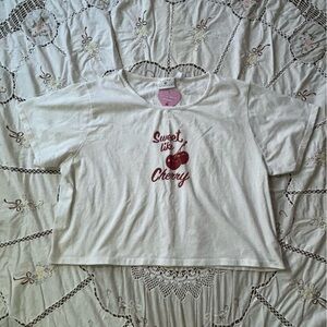 ‘Sweet Like Cherry’ crop top